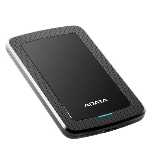 Disco Duro Externo Adata Hv300 1tb Portatil 2.5 Usb 3.2 Windows Mac Linux Dashdrive Slim Color Negro (ahv300-1tu31-cbk)