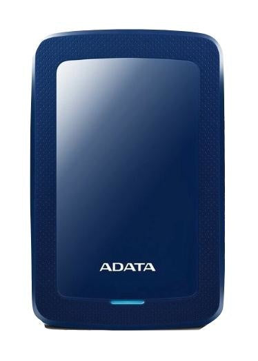 Disco Duro Externo Adata Hv300 1tb Portatil 2.5 Usb 3.2 Windows Mac Linux Dashdrive Slim Color Azul (ahv300-1tu31-cbl)