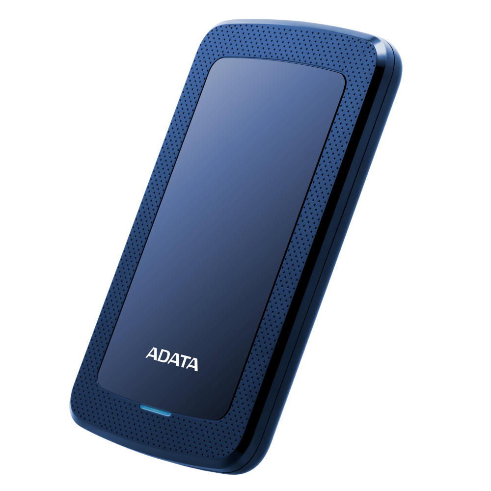 Disco Duro Externo Adata Hv300 1tb Portatil 2.5 Usb 3.2 Windows Mac Linux Dashdrive Slim Color Azul (ahv300-1tu31-cbl)