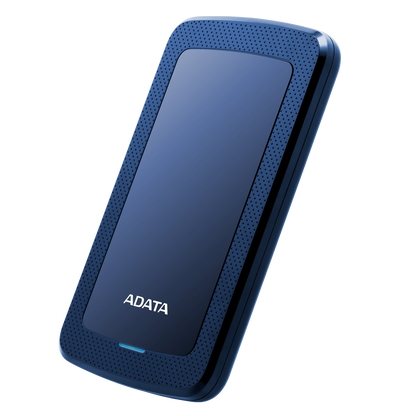 Disco Duro Externo Adata Hv300 1tb Portatil 2.5 Usb 3.2 Windows Mac Linux Dashdrive Slim Color Azul (ahv300-1tu31-cbl)
