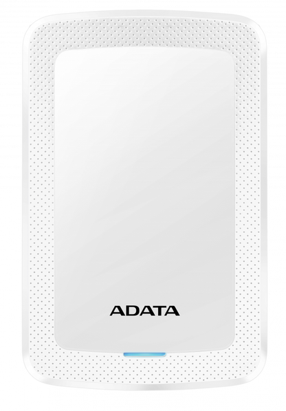 Disco Duro Externo Adata Hv300 1tb Portatil 2.5 Usb 3.2 Windows Mac Linux Dashdrive Slim Color Blanco (ahv300-1tu31-cwh)