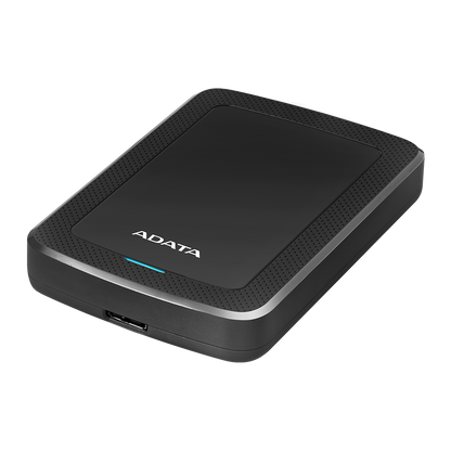 Disco Duro Externo Adata Hv300 4tb Portatil 2.5 Usb 3.2 Windows Mac Linux Dashdrive Slim Color Negro (ahv300-4tu31-cbk)