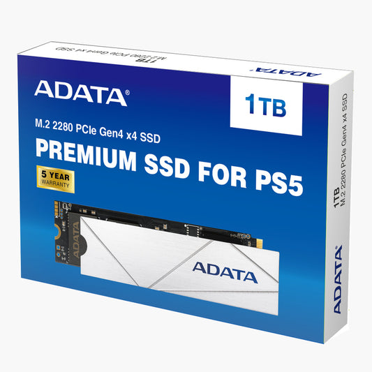 Unidad De Estado Solido Ssd Interno Adata Apsfg 1tb Premium M.2 2280 Nvme Pcie Gen 4x4 Lect. 7400 Escrit. 6800 Mbs Pc Laptop Mini Pcs Ps5 3dnand Disipador (apsfg-1t-csus)