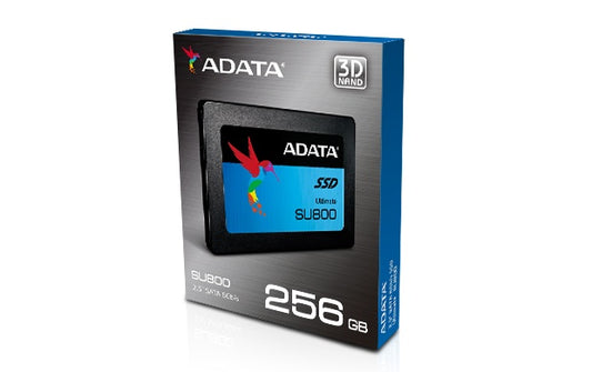 Unidad De Estado Solido Ssd Interno Adata Su800 256gb 2.5 Sata3 Lect. 560 Escrit. 520 Mbs 7mm Pc Laptop Minipc Alto Rendimiento 3dnand (asu800ss-256gt-c)