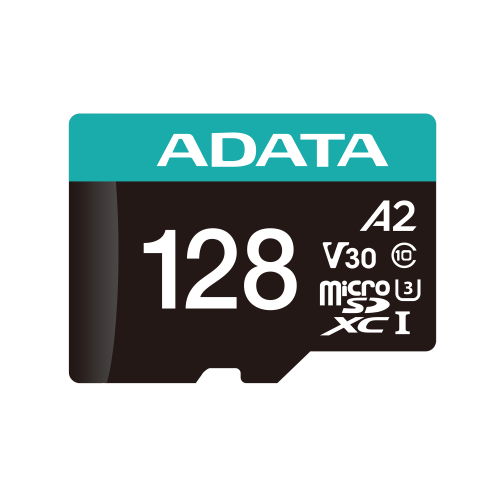 Memoria Adata Micro Sdxc/sdhc 128gb Uhs-i 100mb/85mb Clase 10 V30 A2 C/adaptador ( Ausdx128gui3v30sa2-ra1)