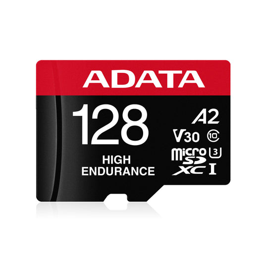 Memoria Adata Micro Sdxc/sdhc 128gb Uhs-i Videovigilancia 24/7 100mb/85mb 4k Clase 10 U3 V30 A2 C/adaptador (ausdx128gui3v30sha2-ra1)