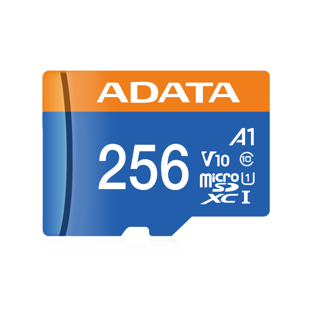 Memoria Adata Micro Sdhc/sdxc 256gb Uhs-i 100mb/25mb Clase 10 V10 A1 C/adaptador (ausdx256guicl10a1-ra1)