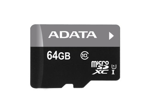 Memoria Adata Micro Sdhc 64gb Uhs-i Clase 10 C/adaptador (ausdx64guicl10-ra1)