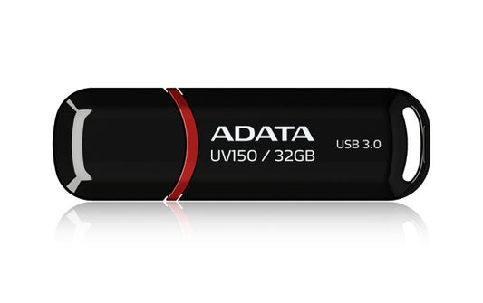 Memoria Adata 32gb Usb 3.2 Uv150 Negro (auv150-32g-rbk)