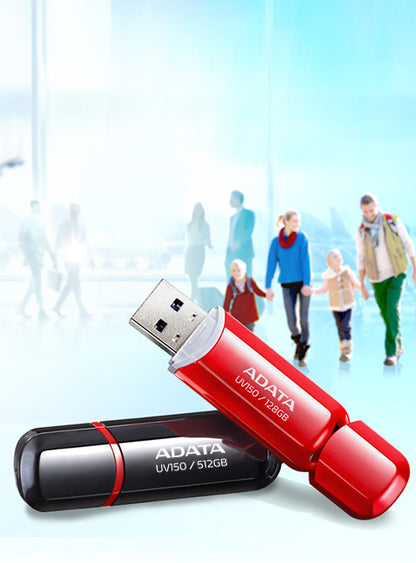 Memoria Adata 32gb Usb 3.2 Uv150 Negro (auv150-32g-rbk)