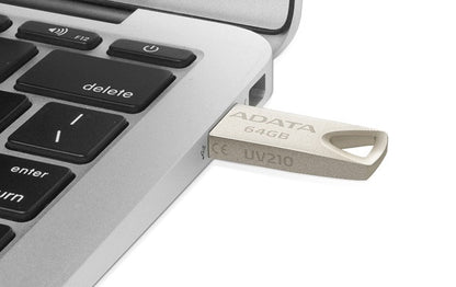Memoria Adata 64gb Usb 2.0 Uv210 Metalica (auv210-64g-rgd)