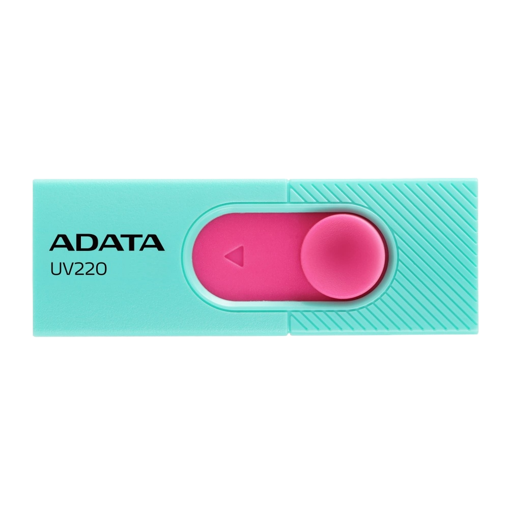 Memoria Adata 32gb Usb 2.0 Uv220 Retractil Azul-rosa (auv220-32g-rgnpk)