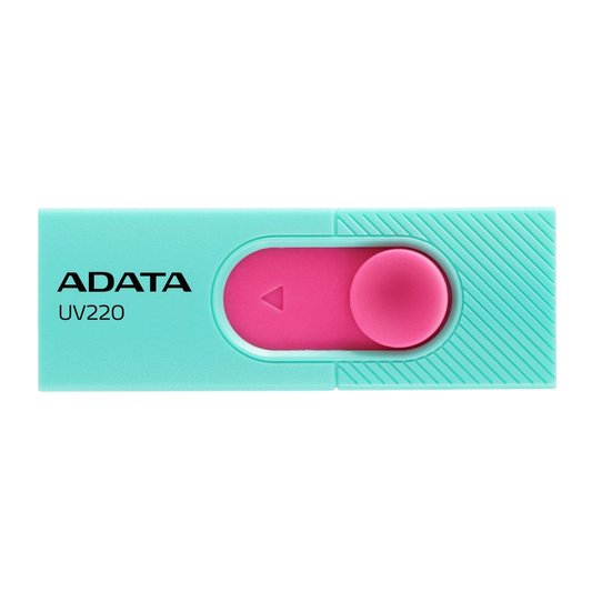 Memoria Adata 32gb Usb 2.0 Uv220 Retractil Azul-rosa (auv220-32g-rgnpk)