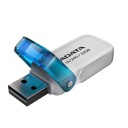Memoria Adata 32gb Usb 2.0 Uv240 Blanco ( Auv240-32g-rwh)