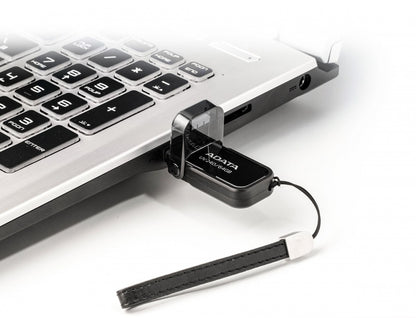 Memoria Adata 64gb Usb 2.0 Uv240 Negro (auv240-64g-rbk)
