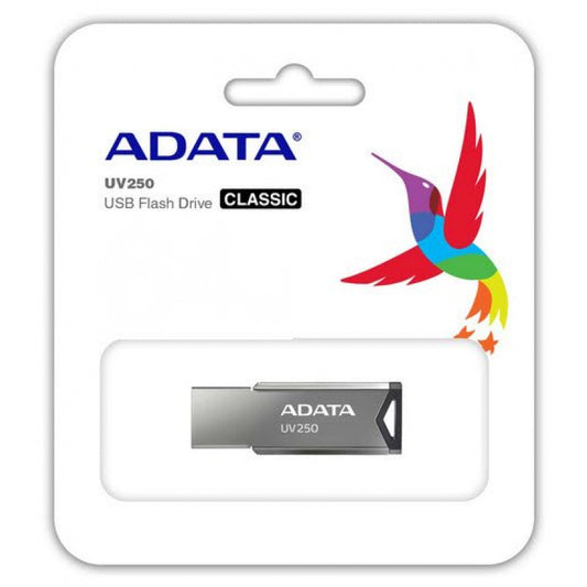 Memoria Adata 16gb Usb 2.0 Uv250 Metalica (auv250-16g-rbk)