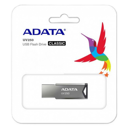 Memoria Adata 16gb Usb 2.0 Uv250 Metalica (auv250-16g-rbk)