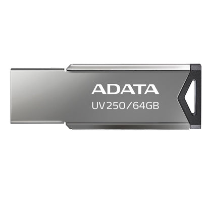 Memoria Adata 64gb Usb 2.0 Uv250 Metalica (auv250-64g-rbk)