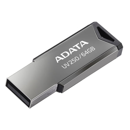 Memoria Adata 64gb Usb 2.0 Uv250 Metalica (auv250-64g-rbk)