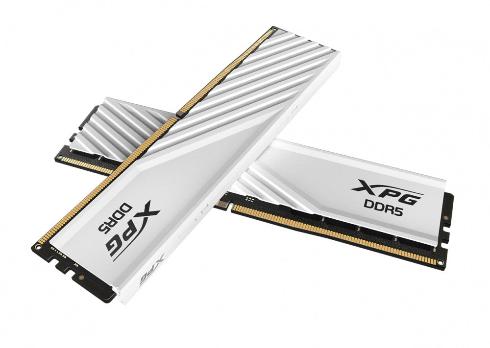 Memoira Xpg Lancer Blace Udimm Ddr5 32g Pc5-44800 5600mhz Cl46 1.1v Con Disipador Blanco Pc Gammer/alto Rendimiento (ax5u5600c4632g-slabwh)