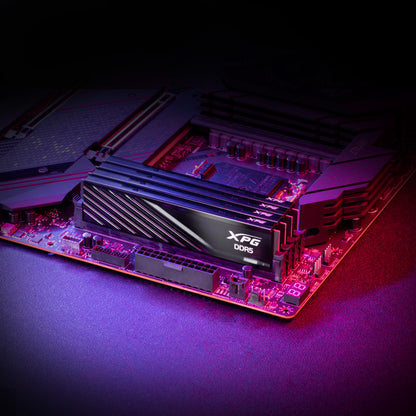 Memoira Xpg Lancer Blace Udimm Ddr5 32g Pc5-44800 5600mhz Cl46 1.1v Con Disipador Blanco Pc Gammer/alto Rendimiento (ax5u5600c4632g-slabwh)