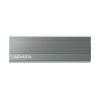Carcasa Adata Ec680 Para Ssd Pcie De Diferentes TamaÑos M.2 Usb 3.2 Color Gris Metalico Ec680-ccgy