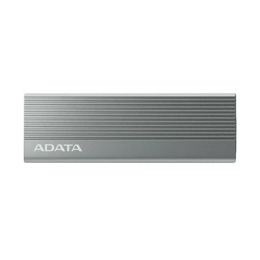 Carcasa Adata Ec680 Para Ssd Pcie De Diferentes TamaÑos M.2 Usb 3.2 Color Gris Metalico Ec680-ccgy