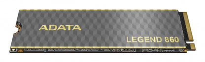Unidad De Estado Solido Ssd Interno Adata Legend 800 500gb M.2 2280 Nvme Pcie Gen 4x4 Lect.3500 Escrit.2800 Mbs Pc Laptop Minipc 3dnand Disipador (aleg-800-500gcs)