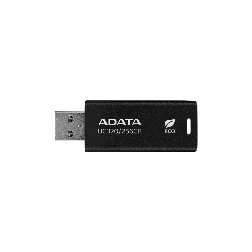 Memoria Adata Uc320 256gb Con Conector Deslizante Sin Tapa Color Negro