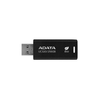 Memoria Adata Uc320 256gb Con Conector Deslizante Sin Tapa Color Negro