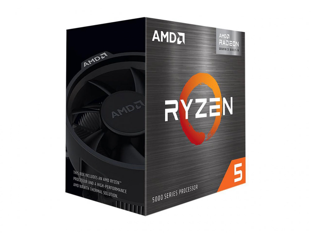 Procesador Amd Ryzen 5 5600g S-am4 5a Gen / 3.9 - 4.4 Ghz / Cache 16mb / 6 Nucleos / Con Graficos Radeon / Con Disipador