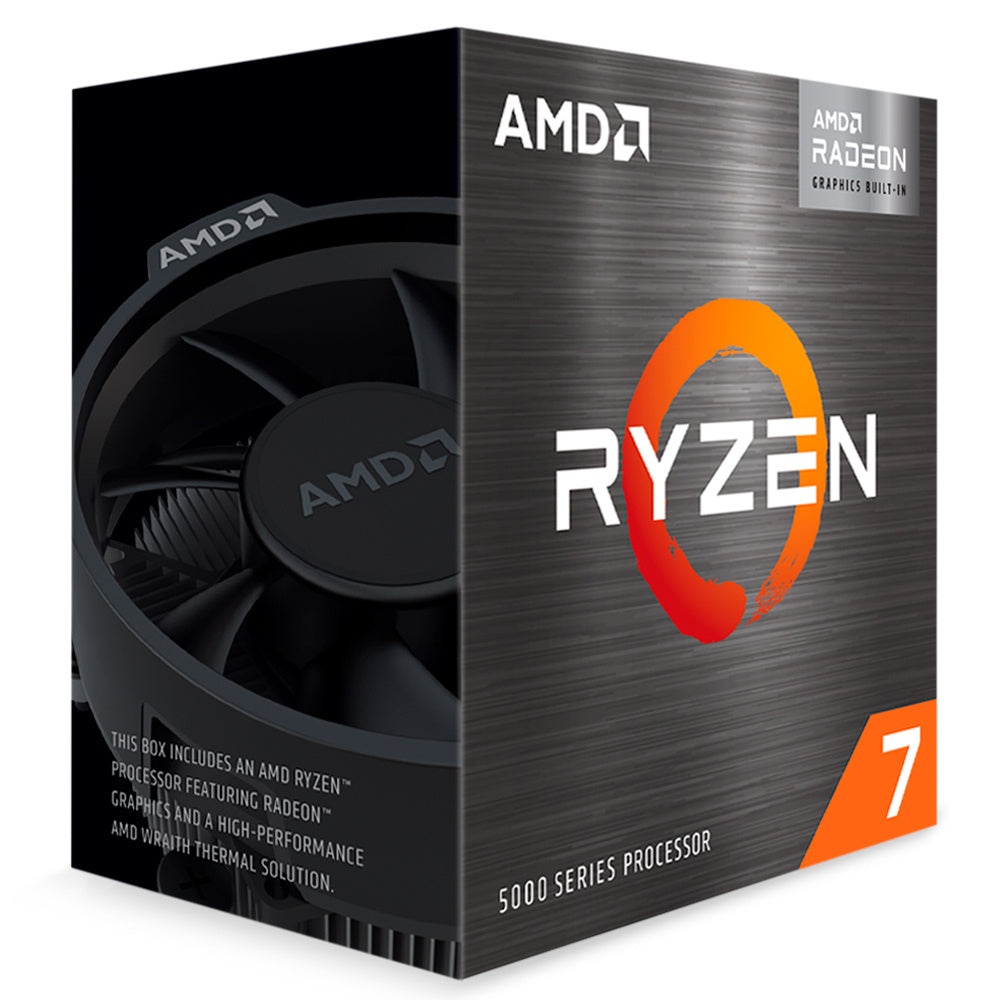 Procesador Amd Ryzen 7 5700g S-am4 5a Gen / 3.8 - 4.6 Ghz / Cache 16mb / 8 Nucleos / Con Graficos Radeon / Con Disipador