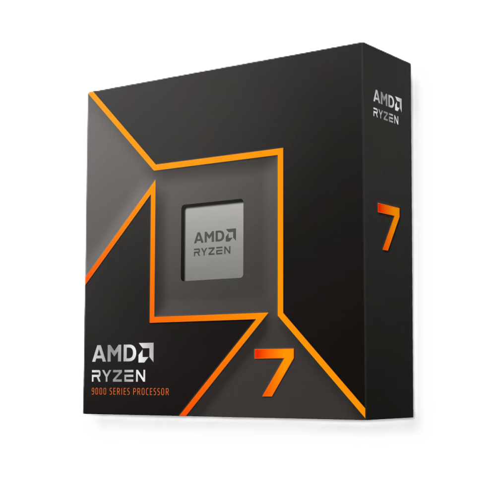 Procesador Amd Ryzen 7 9700x S-am5 9a Gen / 3.8 - 5.5 Ghz / Cache 40mb / 8 Nucleos / Con Graficos Radeon / Sin Disipador / Gamer Alto