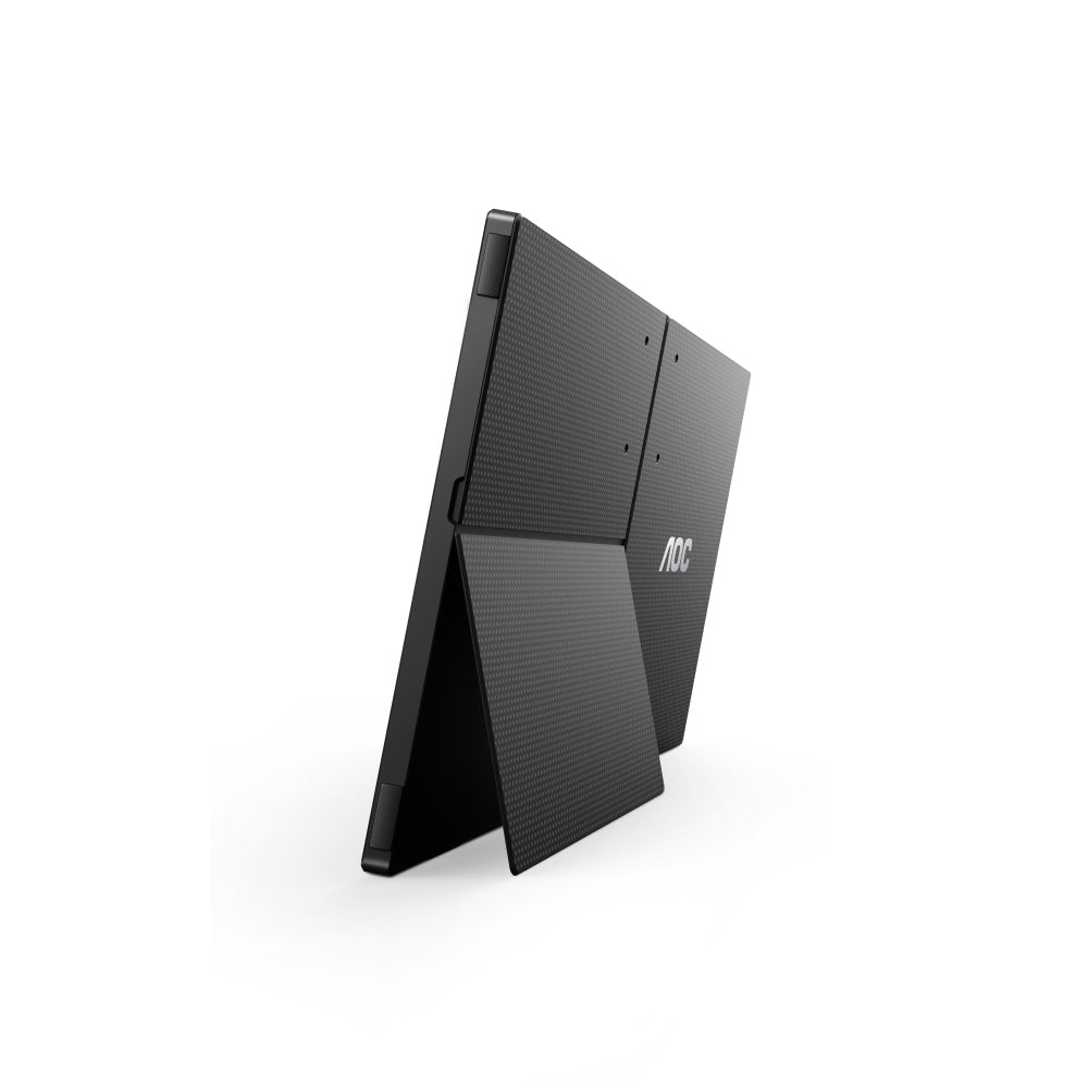 Monitor Portatil Led Aoc 16t20 / Color Negro / Panel Ips 15.6 / Usb-c / Aspecto 16:9 / T.d.respuesta 20ms / Resolucion 1920 X 1080 / 60 Hz / Contraste 50m:1 / Brillo 230 Cd/m2 / 3 AÑos De Garantia