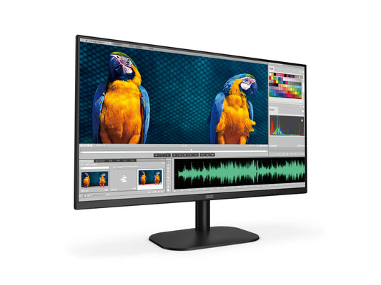 Monitor Led Aoc 22b2hm2 / Color Negro / Panel Va 21.5 / Hdmi Y Vga / Aspecto 16:9 / Tiempo De Respuesta 4ms / Vesa 100x100 Mm / 1920 X 1080 / 100  Hz / Contraste 20,000,000:1 / Brillo 250 Cd/m2