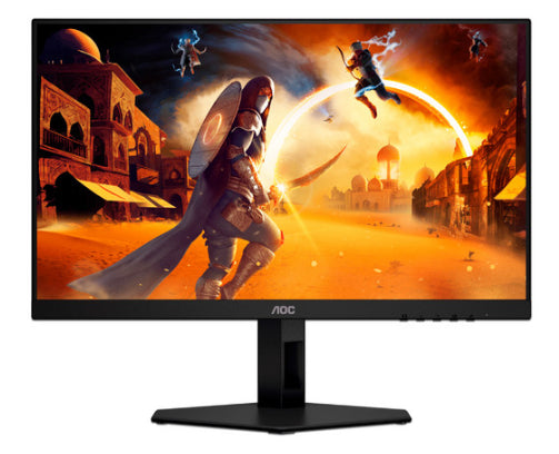 Monitor Gamer Aoc 24g4e / Panel Ips / 23.8 Pulgadas / Hdmi / Displayport / Aspec 169 / Tr 0.5 Ms / Adaptive Sync / 180 Hz / Resolucion 1920 X 1080 / Brillo 300 Cd/m2 / Vesa 100x100 Mm/ Negro Y Rojo