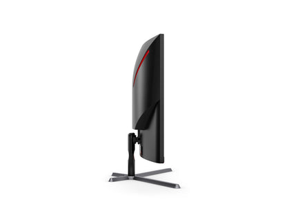 Monitor Aoc Gamer Curvo 31.5 Panel Va / 165 Hz / T. De R. 1 Ms / Amd Free Sync / Color Negro Y Rojo / 2 Hdmi / Vga / Displayport / Aspecto 16:9 / Resolucion 1920 X 1080 / Brillo 250 Cd/m2 / 100x100mm