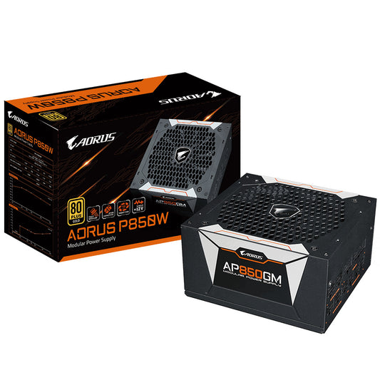 Fuente De Poder Gigabyte Aorus P850w 80+ Gold Modular / Atx 12v / 850w / Color Negro