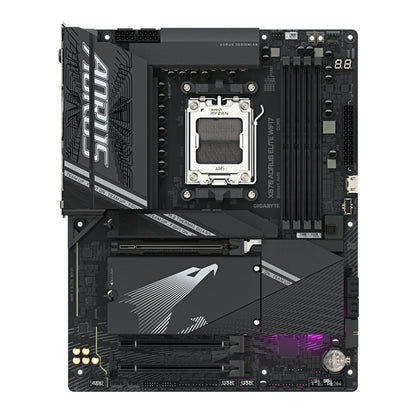 Tarjeta Madre Gigabyte X870 A Elite Wifi7 / Socket Am5 / Ddr5 8200 Mt/s /  Wifi 7 / Bt 5.4 / Pcie X16 5.0 / M.2 / Atx / Gamer