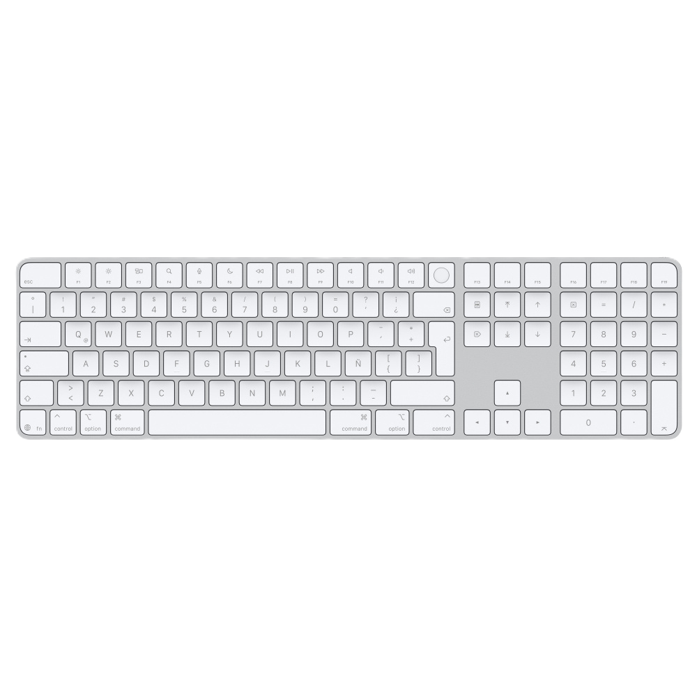 Magic Keyboard Con Touch Id Y Teclado Numerico Para Modelos De Mac Con Chip De Apple Usb-c - EspaÑol America Latina