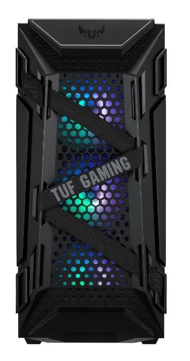 Gabinete Asus Tuf Gaming Gt301 /media Torre /atx /cristal Templado /negro /rgb