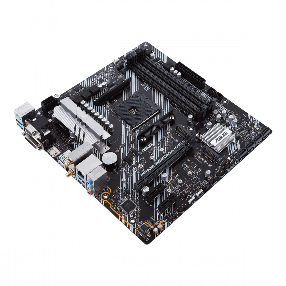 Mb Asus B550 Amd S-am4 3a Gen/4x Ddr4 2666/hdmi/dvi/d-sub/m.2/6x Usb 3.2/wifi/bluetooth/micro Atx/gama Media/rgb