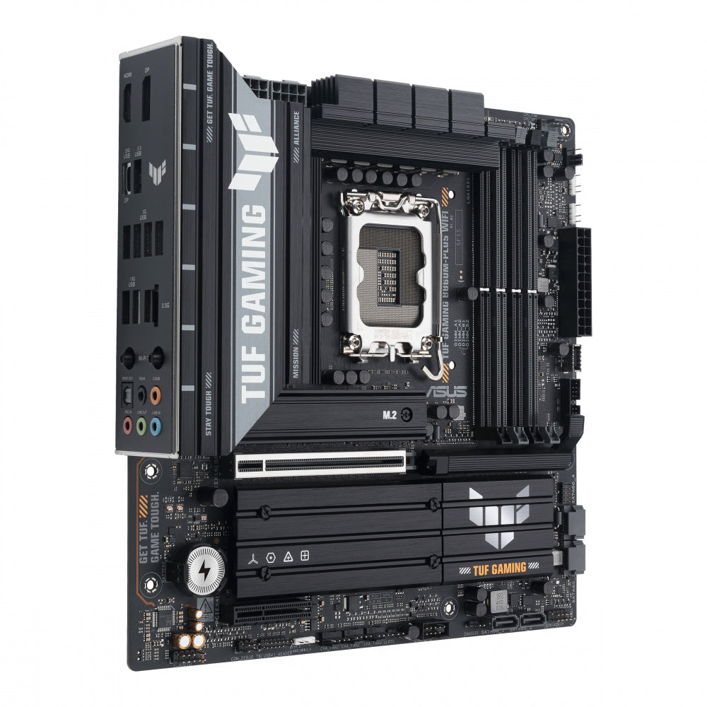 Mb Asus B860 Intel S-1851 Serie 2 /4x Ddr5 8666 /hdmi /dp /dp Tipo-c /6x Usb3.2 /wifi 7 /bluetooth /micro Atx /gama Media /gamer