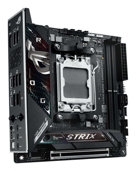 Mb Asus B850 Amd S-am5 9a Gen /2x Ddr5 8400 /hdmi /dp Tipo-c /2x M.2 /4x Usb 3.2 /wifi 7 /bluetooth /mini Itx /gama Media /gamer