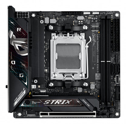 Mb Asus B850 Amd S-am5 9a Gen /2x Ddr5 8400 /hdmi /dp Tipo-c /2x M.2 /4x Usb 3.2 /wifi 7 /bluetooth /mini Itx /gama Media /gamer