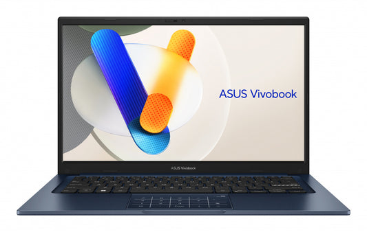 Laptop Asus Vivobook 14, Core I5-1235u, 8gb, 512gb Ssd, 14.0 Pulgadas Fhd, Win 11 Home, Color Quiet Blue, Grado Militar, 1 AÑo De Garantia