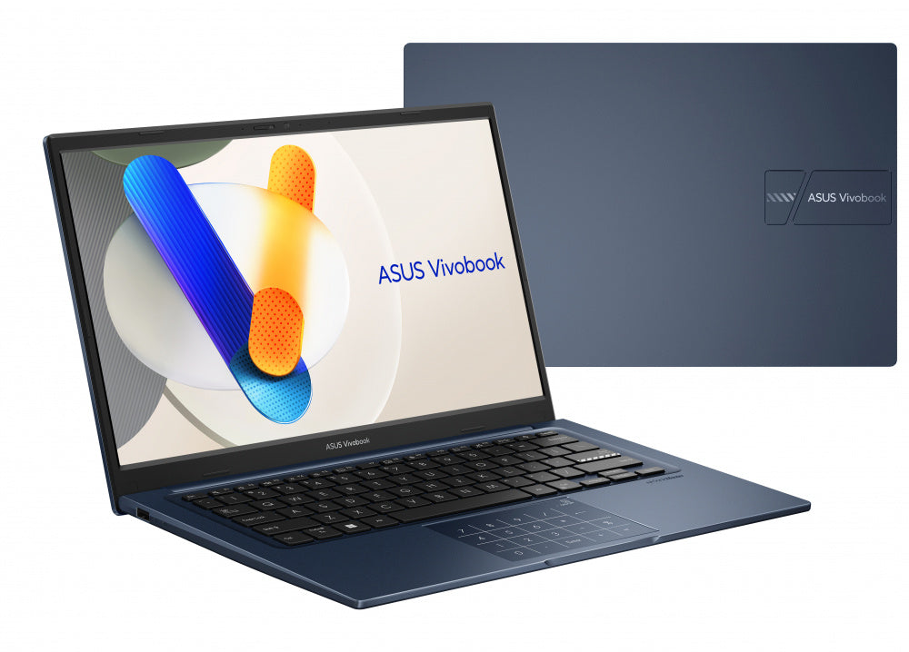 Laptop Asus Vivobook 14, Core I5-1235u, 8gb, 512gb Ssd, 14.0 Pulgadas Fhd, Win 11 Home, Color Quiet Blue, Grado Militar, 1 AÑo De Garantia