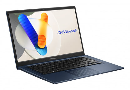 Laptop Asus Vivobook 14, Core I5-1235u, 8gb, 512gb Ssd, 14.0 Pulgadas Fhd, Win 11 Home, Color Quiet Blue, Grado Militar, 1 AÑo De Garantia