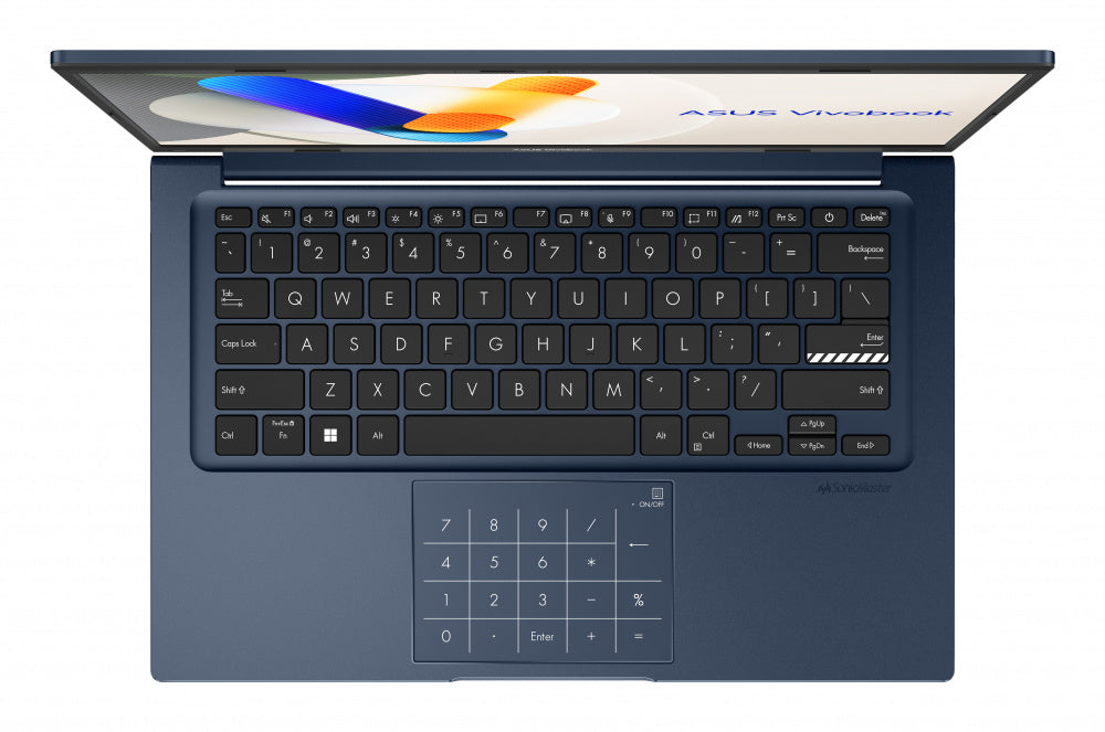 Laptop Asus Vivobook 14, Core I5-1235u, 8gb, 512gb Ssd, 14.0 Pulgadas Fhd, Win 11 Home, Color Quiet Blue, Grado Militar, 1 AÑo De Garantia