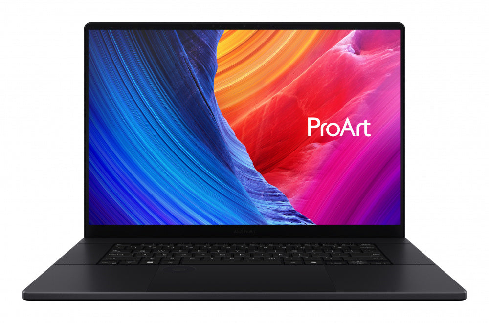 Laptop Worstation Asus Studiobook Proart P16 H7606 Amd Ryzen Ai R9 Hx370 64gb 2 Tb Ssd 16 Pulgadas Touch Oled Win 11 Home Negro Lector De Huella Sd Card Reader Nv Rtx 4070 8gb Grado Militar 1 AÑo G